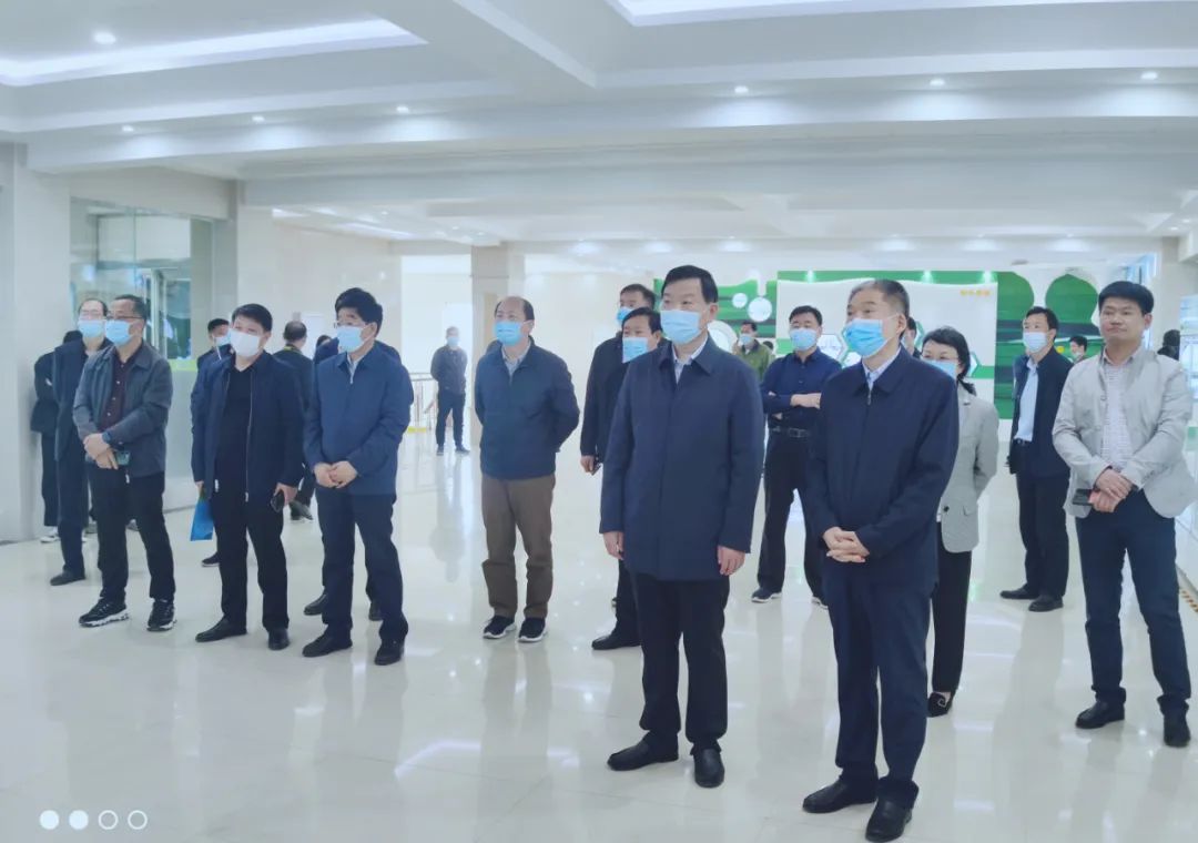 平頂山市人大常委會主任張明新蒞臨 花花牛魯山瑞亞參觀調(diào)研